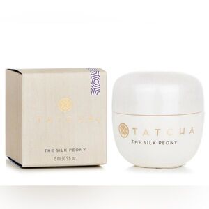 Tatcha Silk Peony Brightening Eye Cream - White & Gold Accents